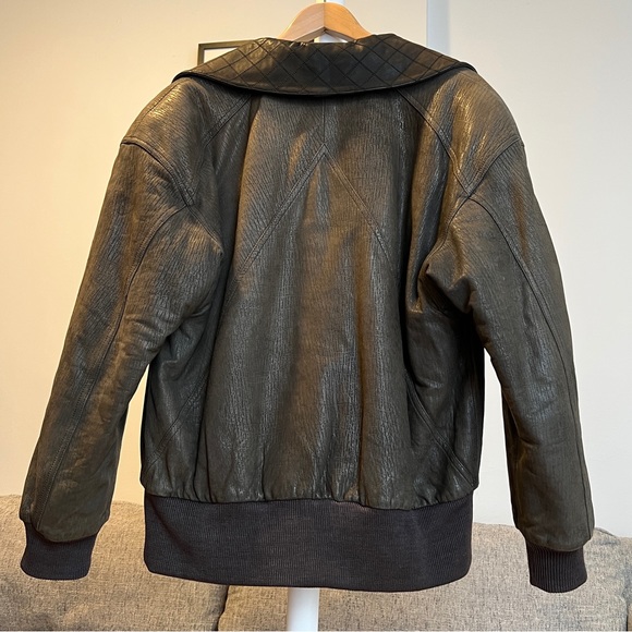 Vintage Mario Valentino leather jacket - Picture 5 of 13